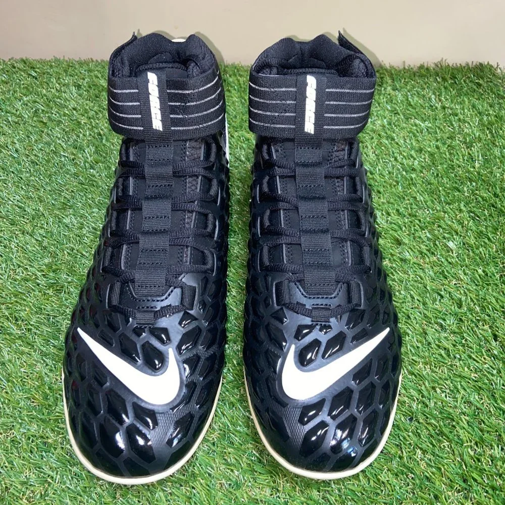 Nike Force Savage Pro 2 PE Black Gold Football Cleats BV3969-013 Mens 14 NEW